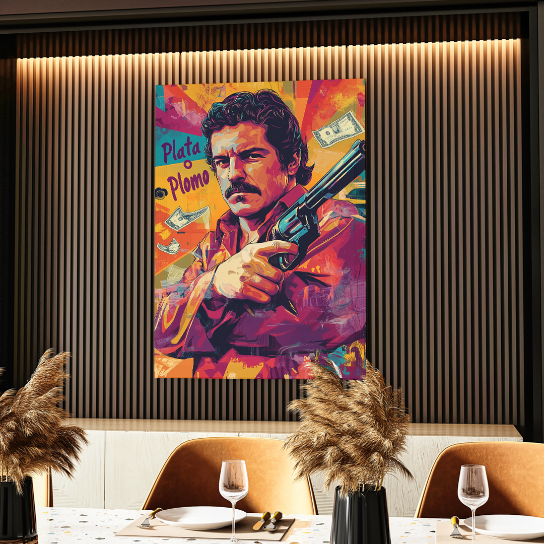 Pablo Escobar's Empire: Street Art Masterpiece