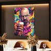 Heisenberg's Legacy: Graffiti Art Print