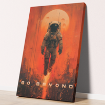 Go Beyond : Space Painting Canvas