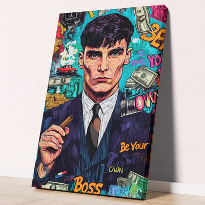 The Boss Life: Peaky Shelby Canvas