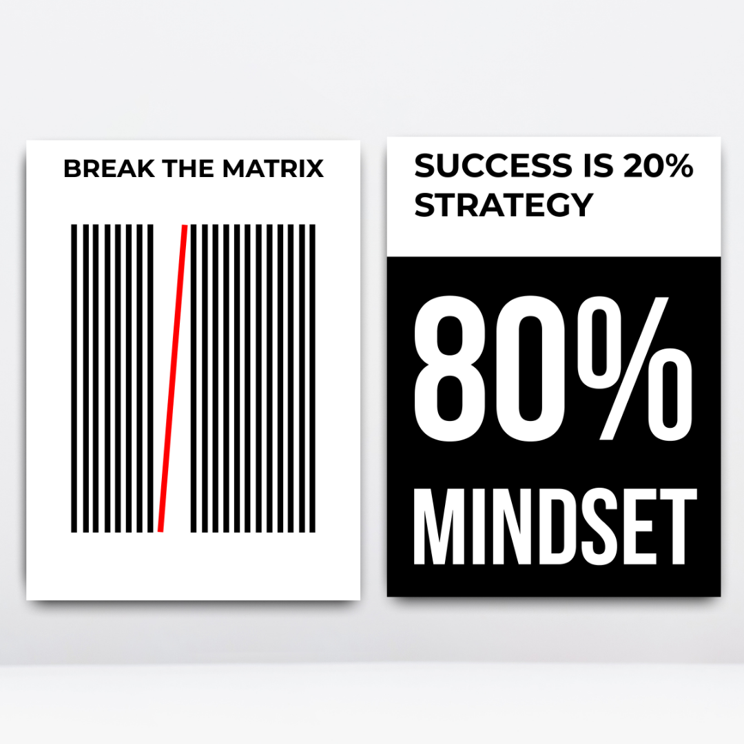 Success Matrix Duo Canvas