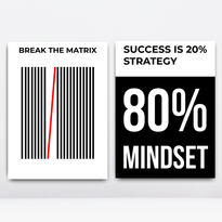 Success Matrix Duo Canvas