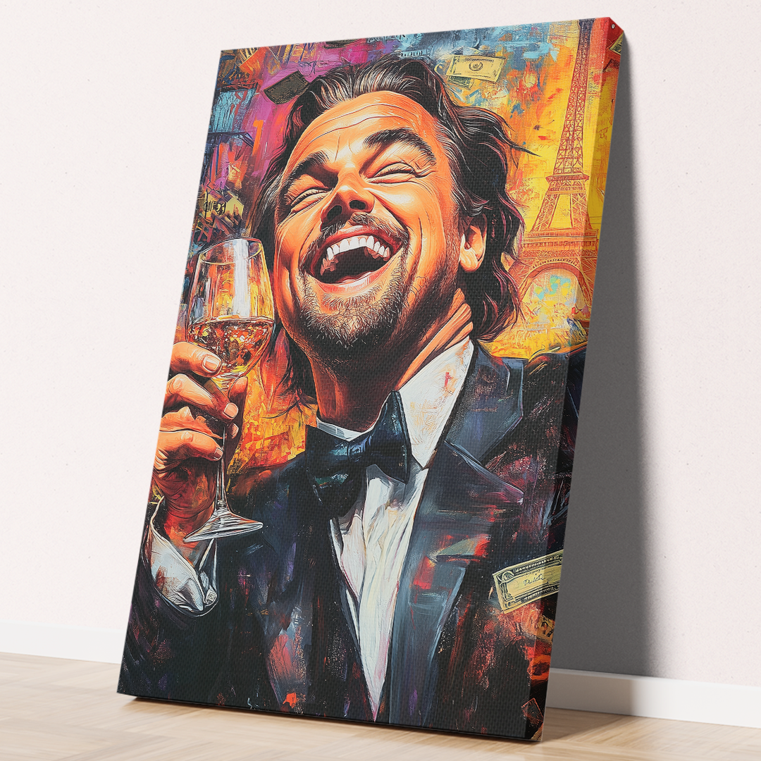 Iconic DiCaprio: Paris Nights in Art