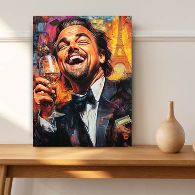 Iconic DiCaprio: Paris Nights in Art