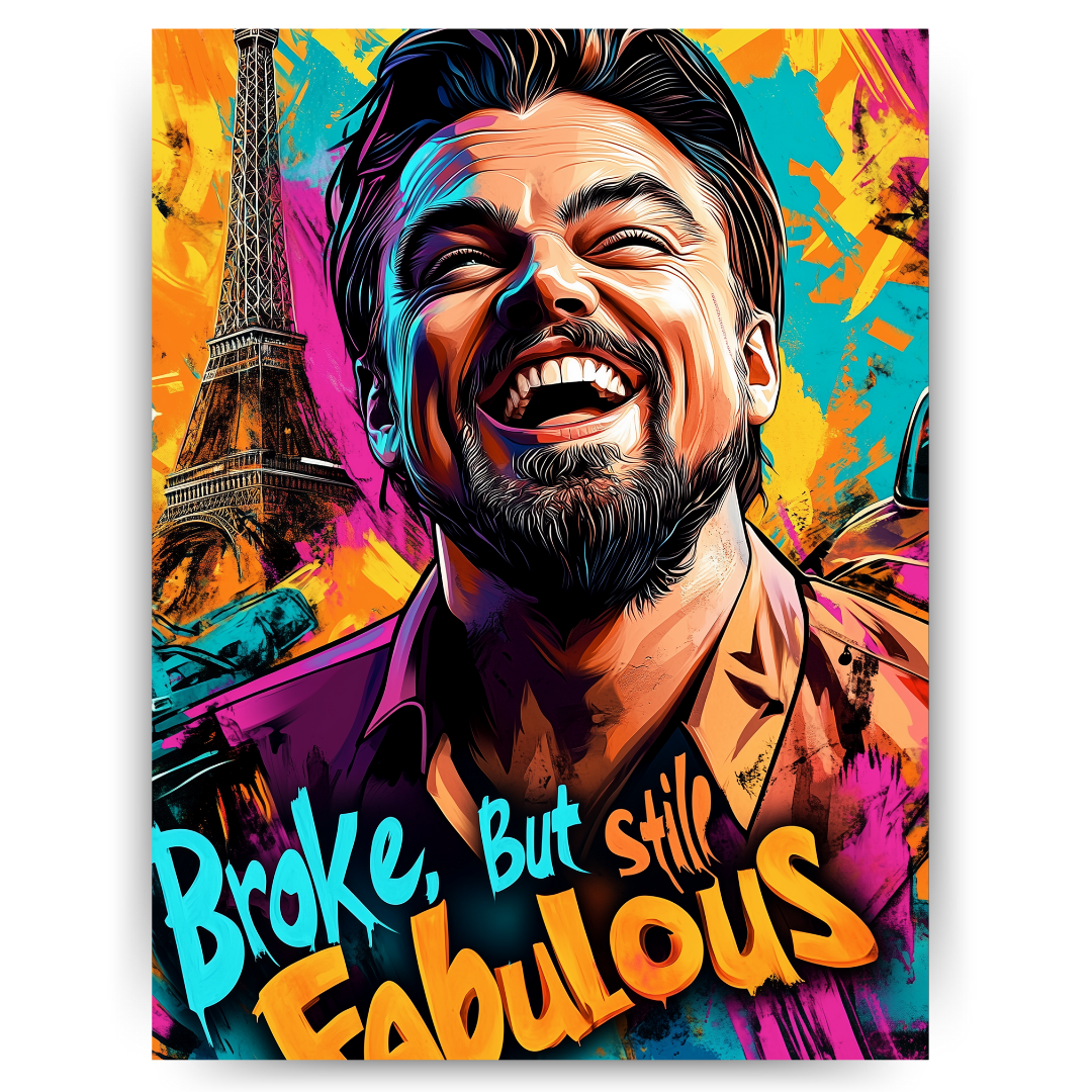 Iconic DiCaprio: Paris Nights in Art