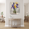 Flowers in Vase : Painting Canvas