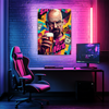 Heisenberg's Legacy: Graffiti Art Print