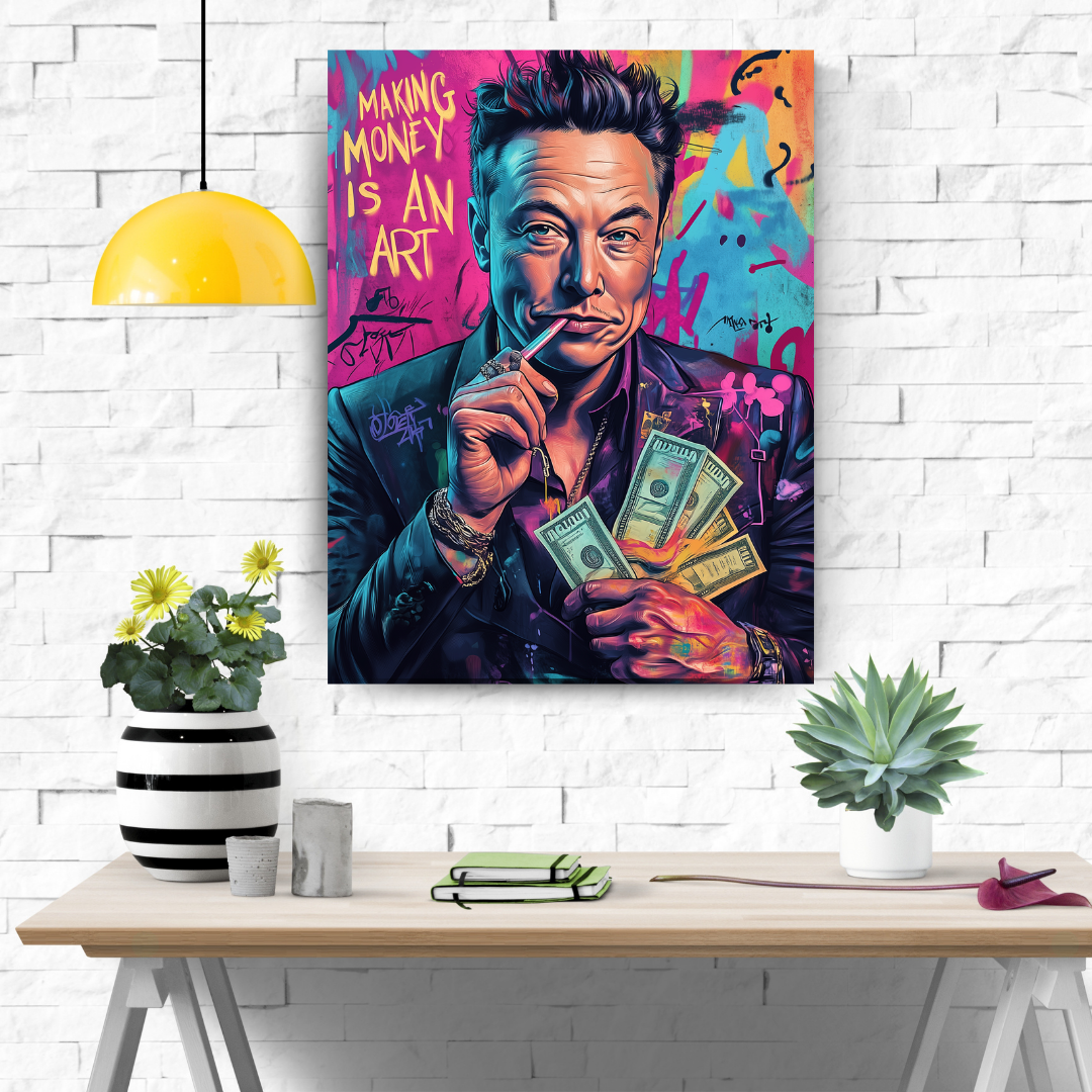 The Game Changers: Trio of Genius Graffiti Canvas