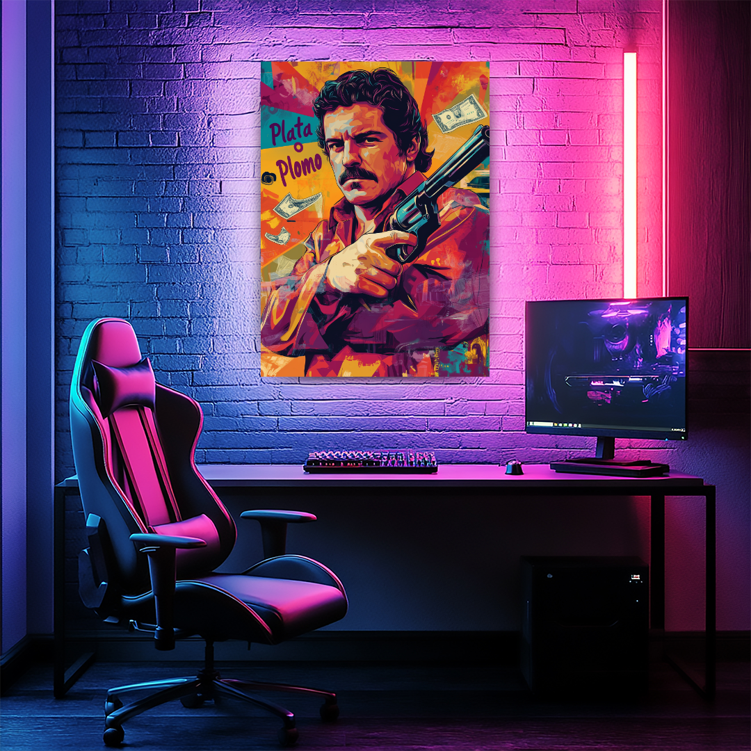 Pablo Escobar's Empire: Street Art Masterpiece