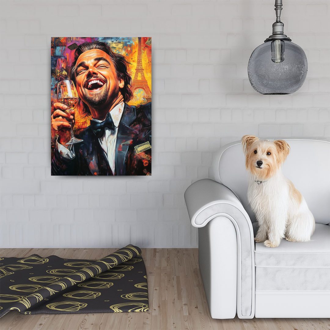 Iconic DiCaprio: Paris Nights in Art