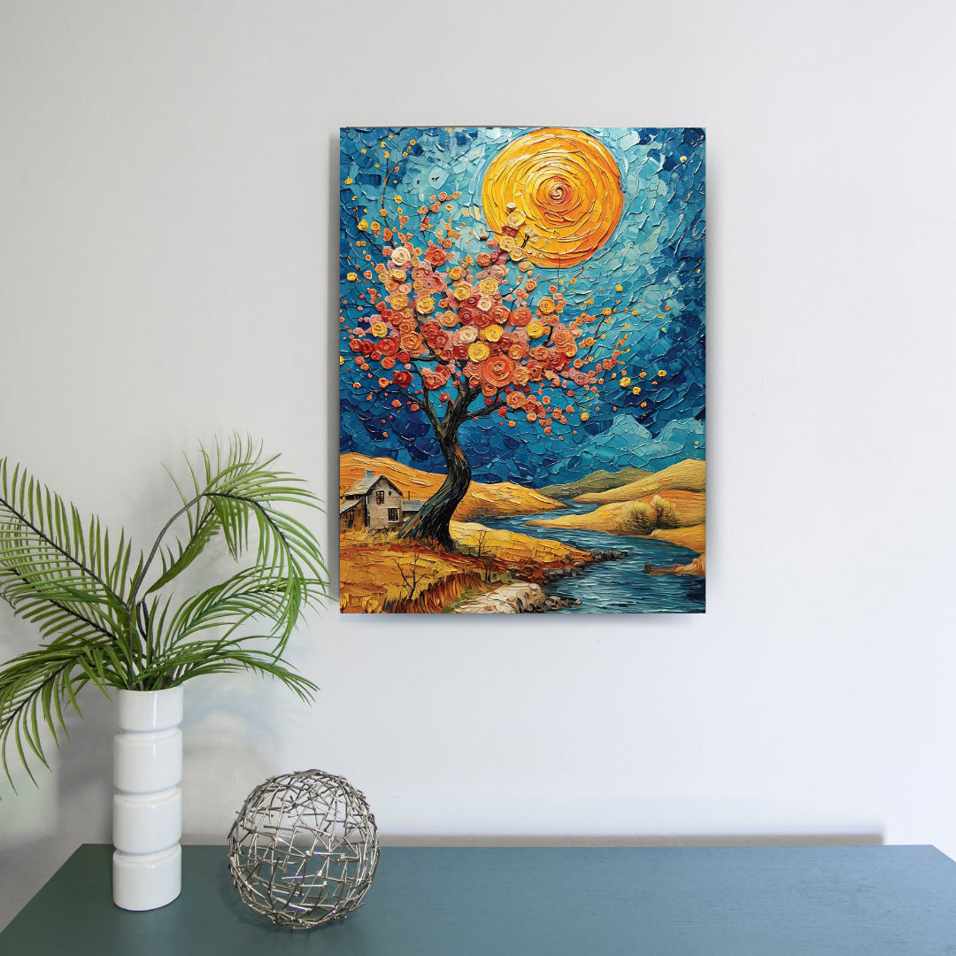 Blossom Tree : Painting Canvas