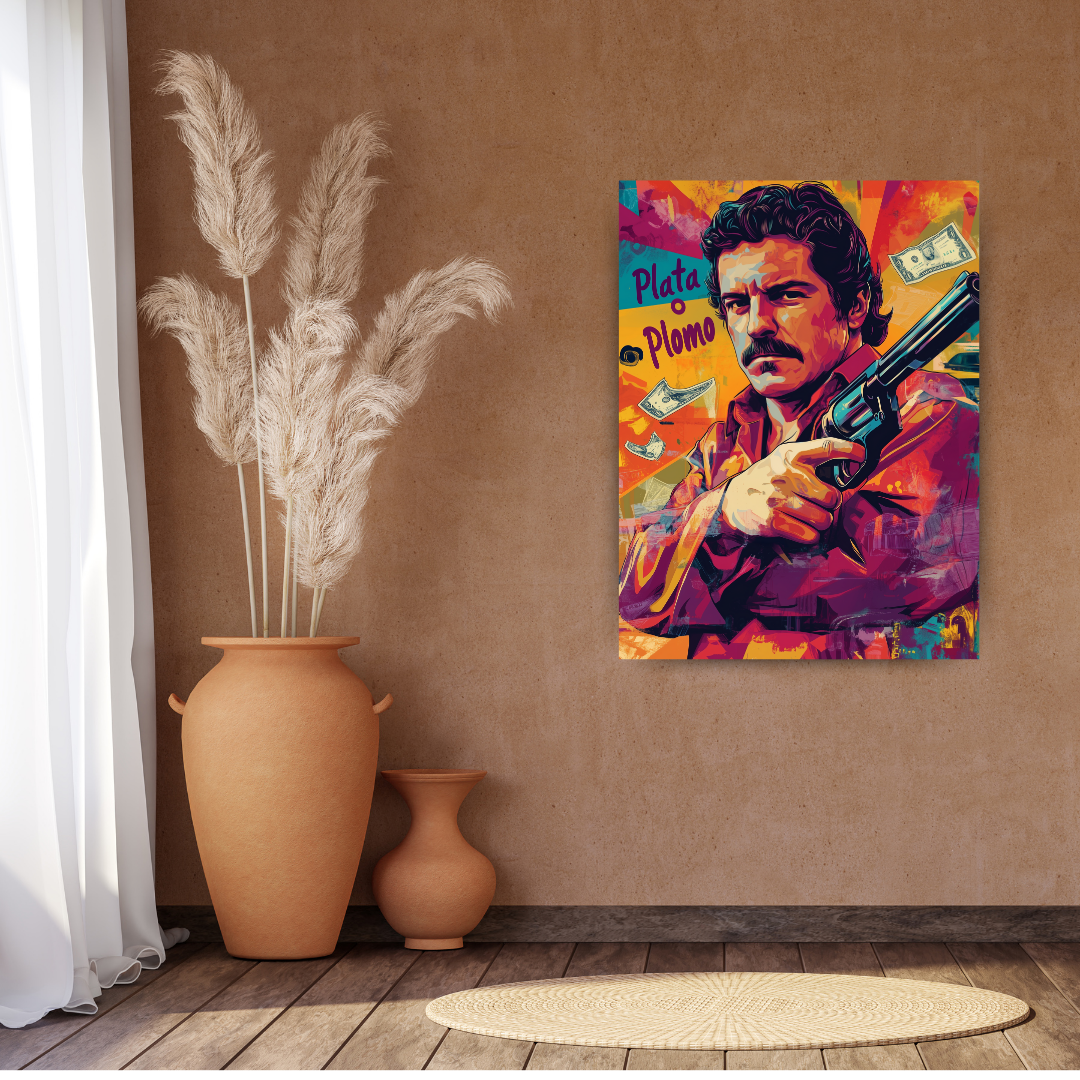 Pablo Escobar's Empire: Street Art Masterpiece