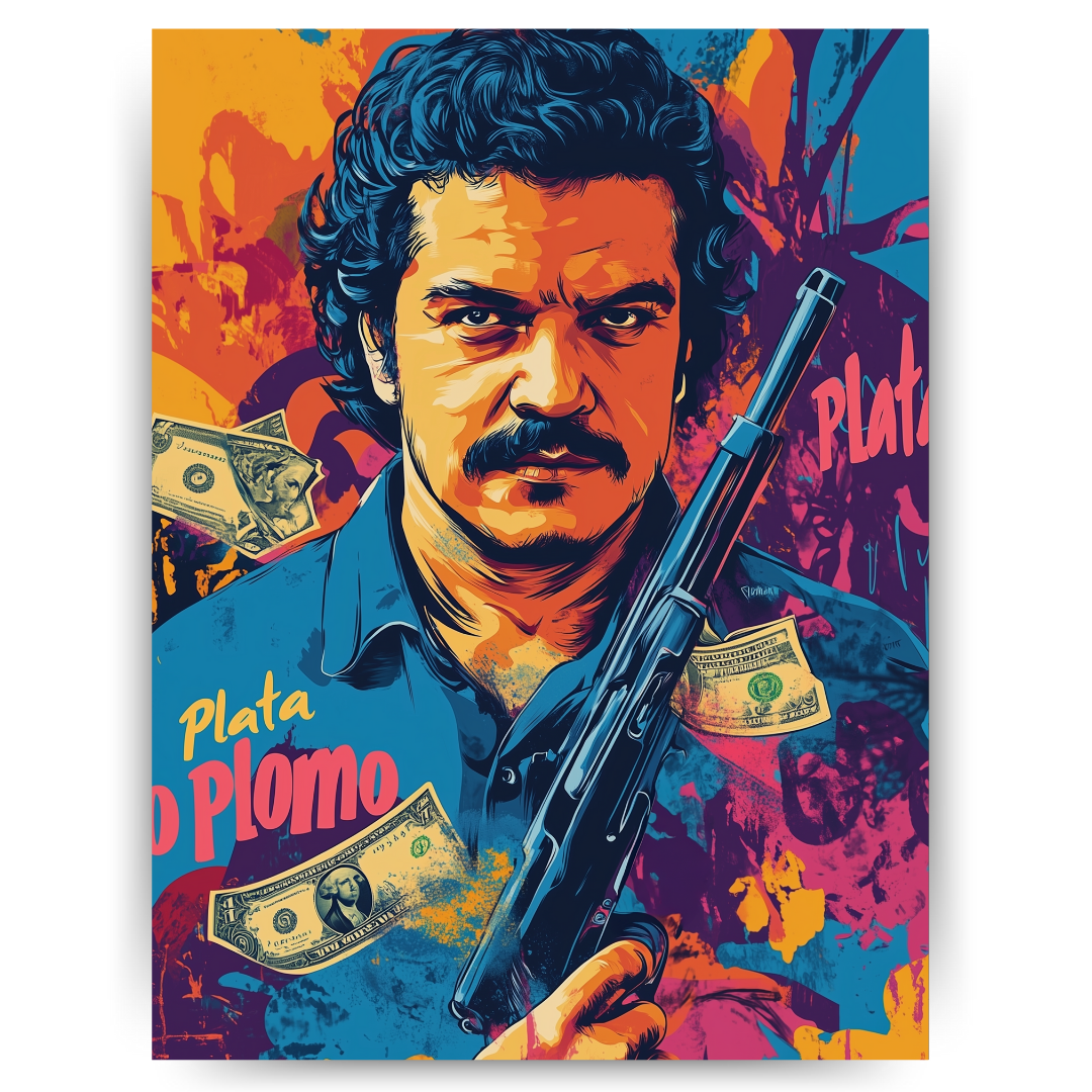 Pablo Escobar's Empire: Street Art Masterpiece