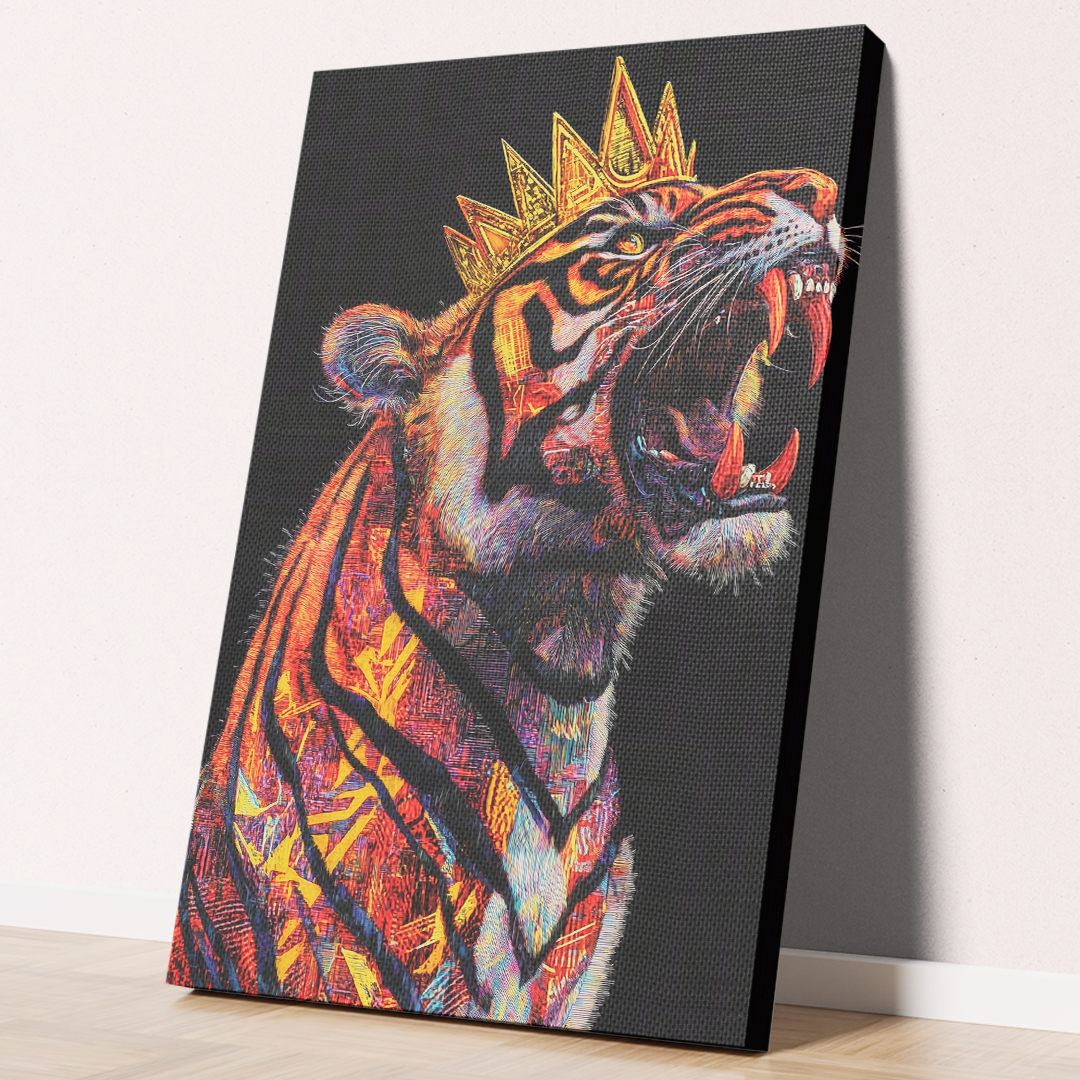 King Mindset : Tiger Canvas