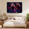 Messi & Ronaldo Duo Canvas