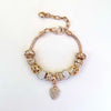 Aestify™ Luxe Crystal Heart Charm Bracelet – 18K Gold Tone