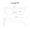 Gen 2 Smart AI Glasses for Men, Women - 2X Battery Life, 3K Ultra HD Resolution, 12 MP Ultra-Wide Camera, Audio, Video, Transitions | 1 Year Warranty | 15-Days return