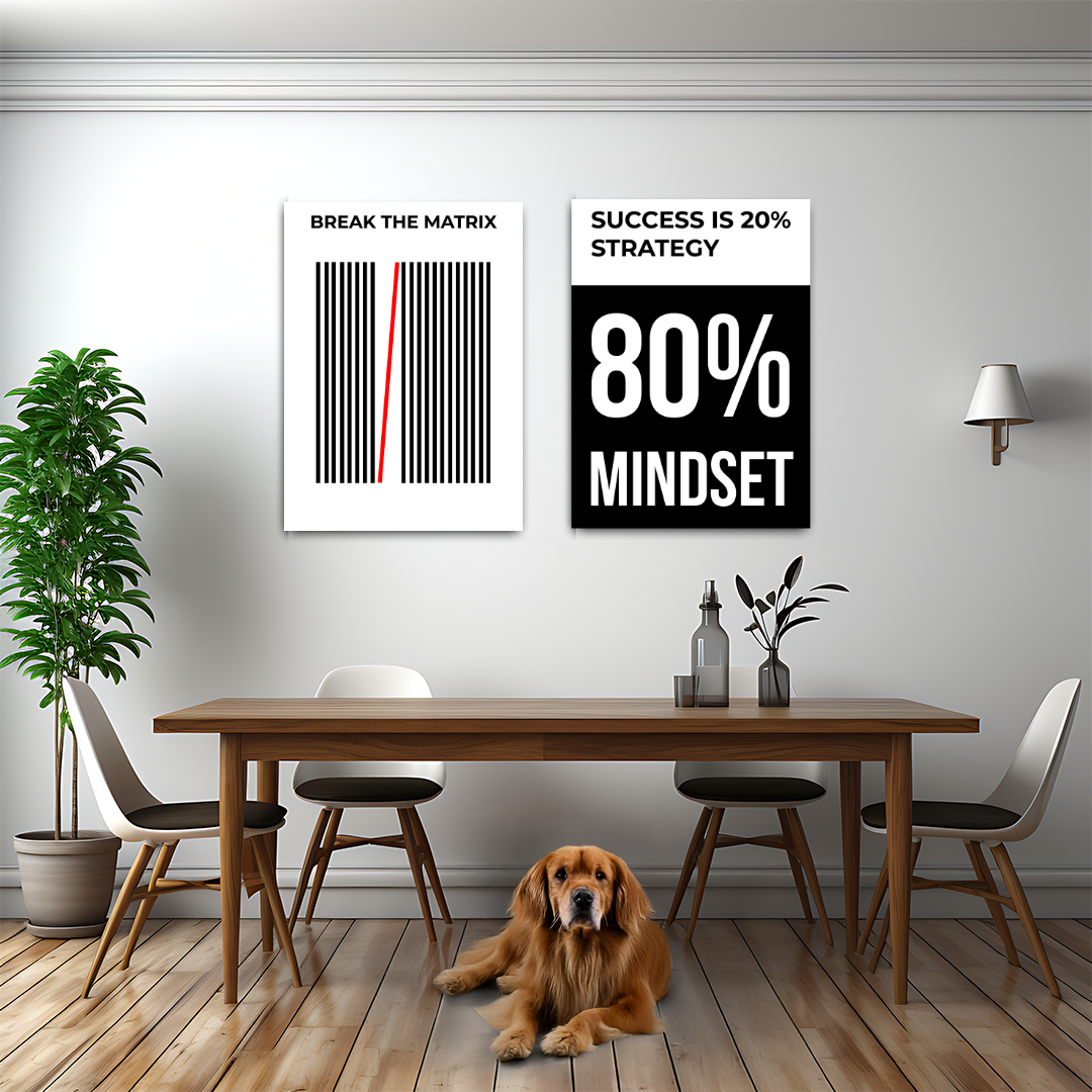 Success Matrix Duo Canvas