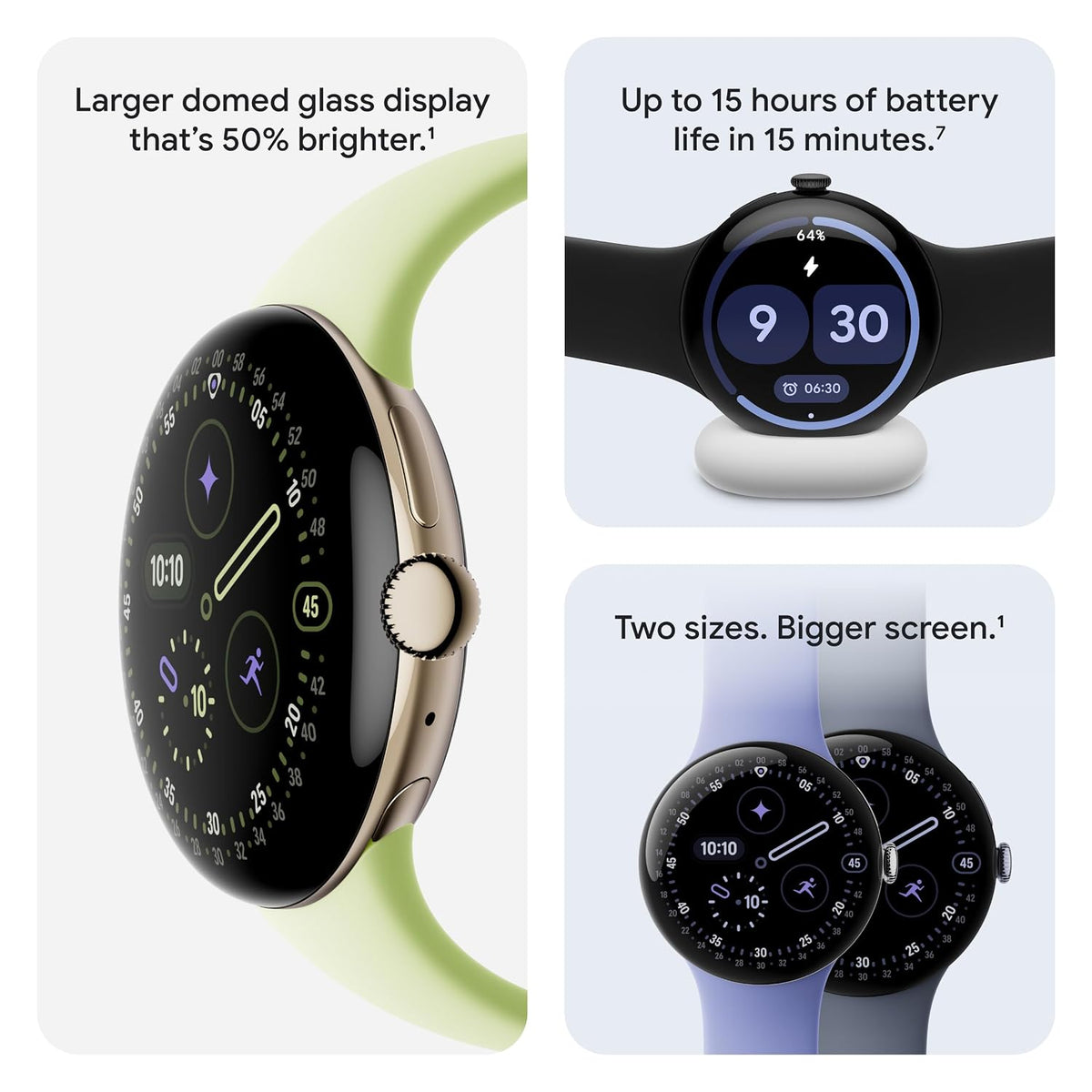 Pixel Watch 4 [GPS + LTE] Android smartwatch, heart rate, fitness, and sleep tracking, 40-hour battery, Gemini built in - 1 Year Warranty | 15-Days return | Free ANC Earbuds Gift
