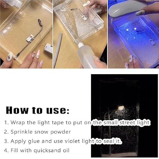 Aestify™ Snowy Lamp Pro – DIY Snow Night Street Light