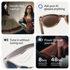 Gen 2 Smart AI Glasses for Men, Women - 2X Battery Life, 3K Ultra HD Resolution, 12 MP Ultra-Wide Camera, Audio, Video, Transitions | 1 Year Warranty | 15-Days return
