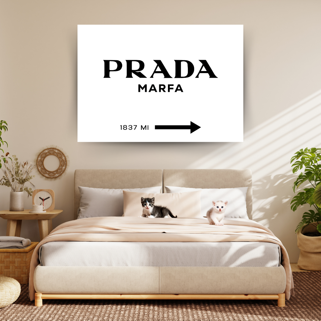 Prada Marfa - Gossip Girl Canvas