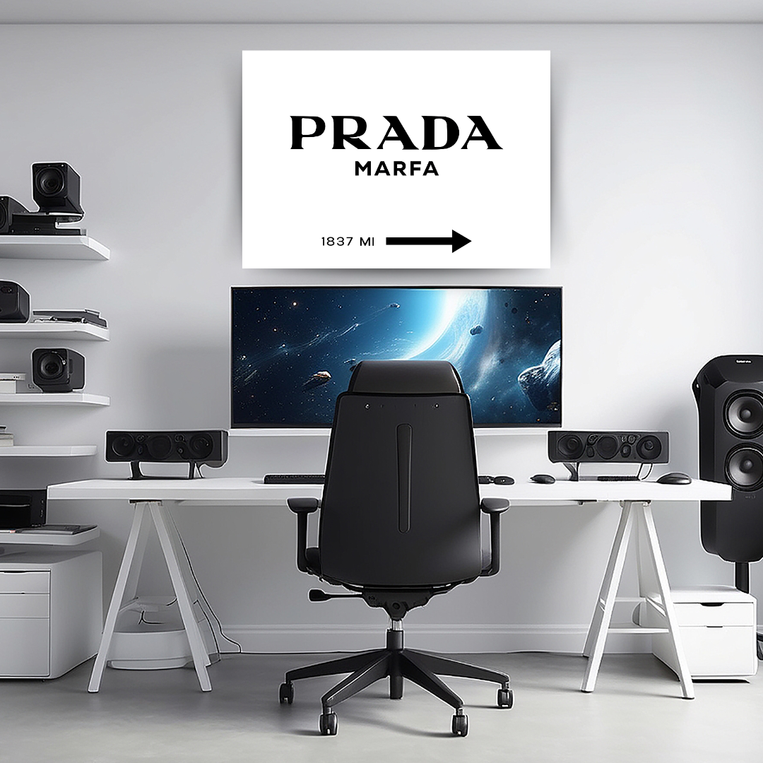 Prada Marfa - Gossip Girl Canvas