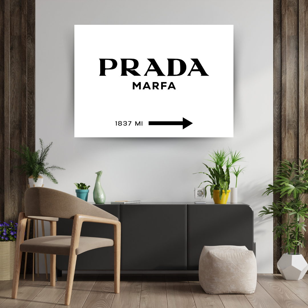 Prada Marfa - Gossip Girl Canvas