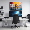 7 Horses Canvas