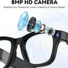 Gen 2 Smart AI Glasses for Men, Women - 2X Battery Life, 3K Ultra HD Resolution, 12 MP Ultra-Wide Camera, Audio, Video, Transitions | 1 Year Warranty | 15-Days return