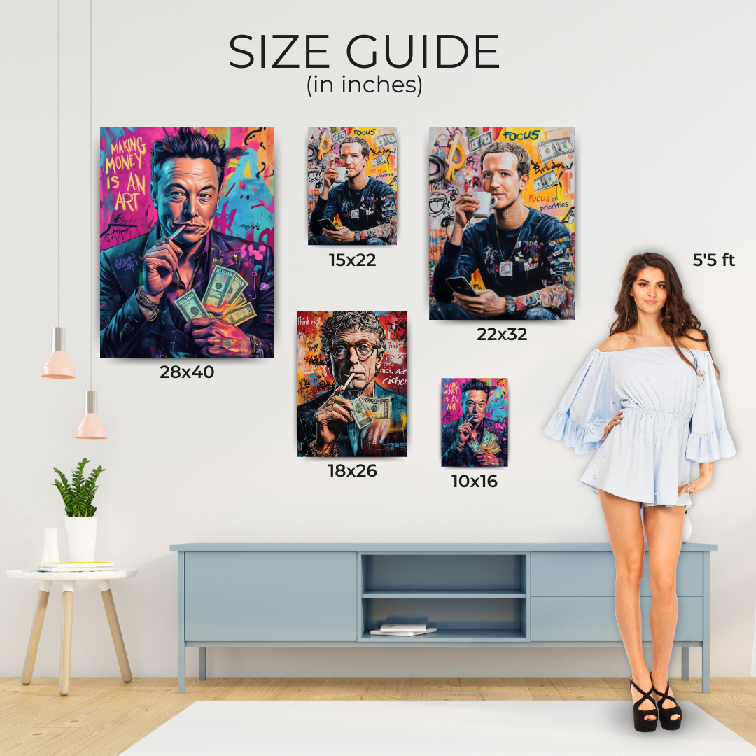 The Game Changers: Trio of Genius Graffiti Canvas