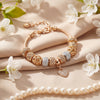 Aestify™ Luxe Crystal Heart Charm Bracelet – 18K Gold Tone